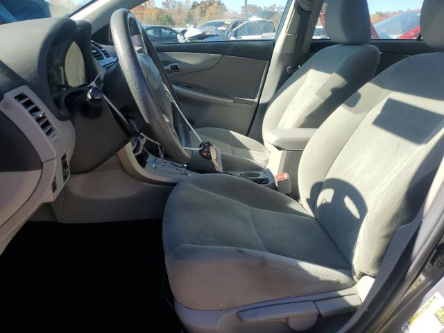 2T1BU4EE2DC001610 - 2013 TOYOTA COROLLA BASE Gris photo 7