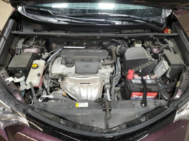 2T3JFREV3HW681788 - 2017 TOYOTA RAV4 SE 紫色 照片 12