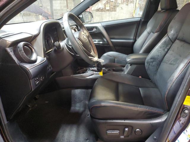 2T3JFREV3HW681788 - 2017 TOYOTA RAV4 SE 紫色 照片 7