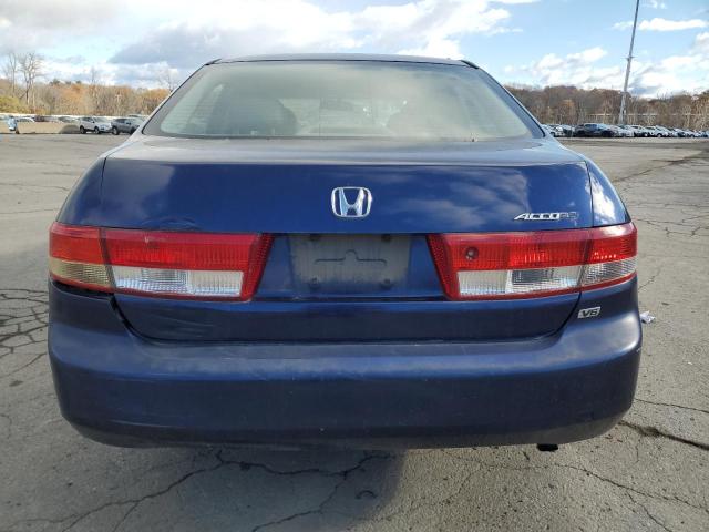 1HGCM665X3A097974 - 2003 HONDA ACCORD EX BLUE photo 6