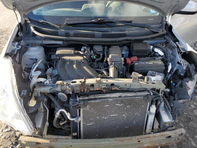 3N1CN7AP5CL924723 - 2012 NISSAN VERSA S SILVER photo 11