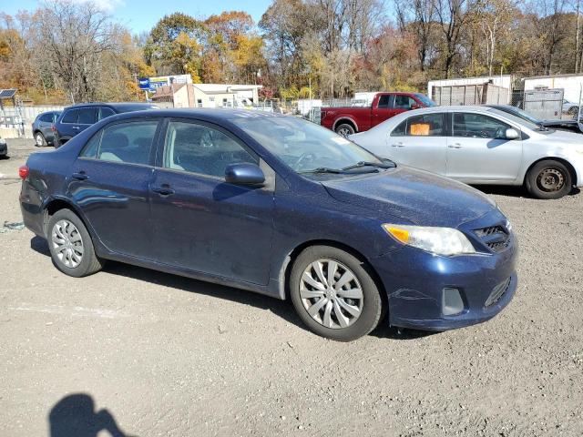 2T1BU4EE3CC844178 - 2012 TOYOTA COROLLA BASE BLUE photo 4