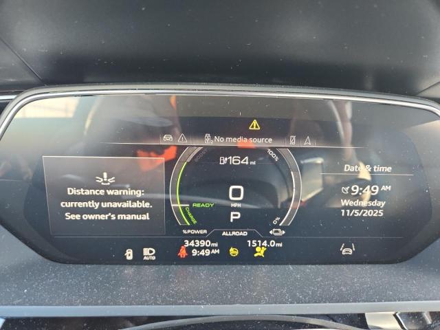 WA13AAGE7MB001815 - 2022 AUDI E-TRON SPORTBACK PRESTIGE GRAY photo 9