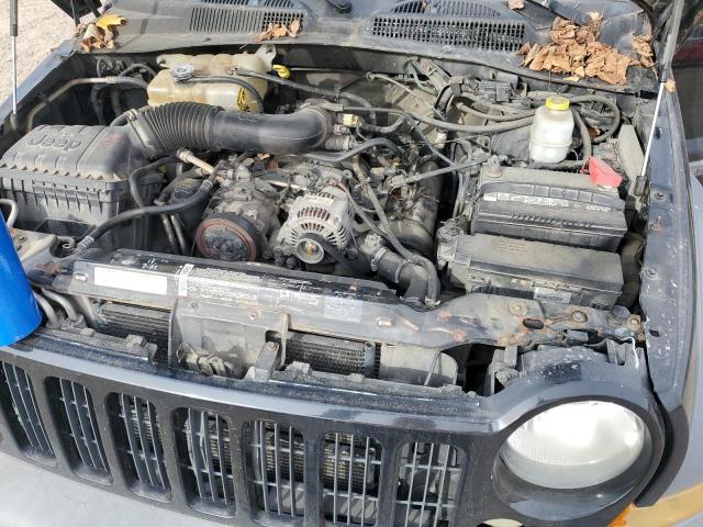 1J4GL48K05W703485 - 2005 JEEP LIBERTY SPORT შავი ფოტო 12