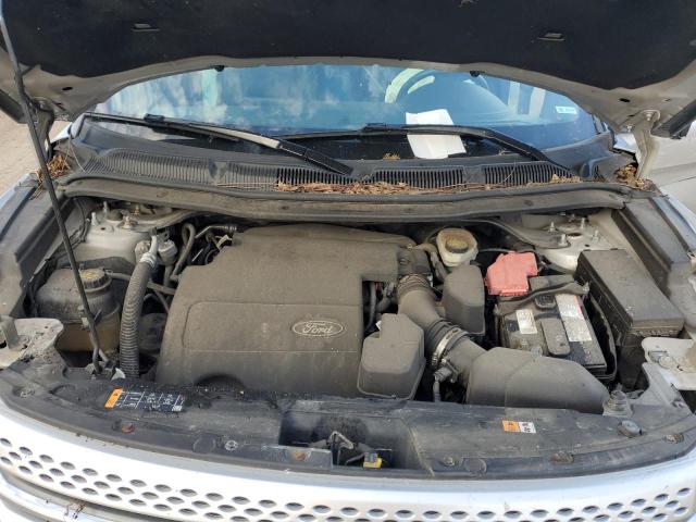 1FM5K8D84DGB13795 - 2013 FORD EXPLORER XLT SILVER photo 12