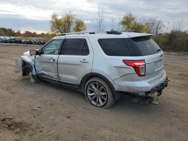1FM5K8D84DGB13795 - 2013 FORD EXPLORER XLT SILVER photo 2