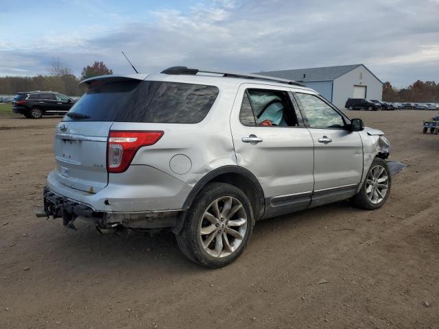 1FM5K8D84DGB13795 - 2013 FORD EXPLORER XLT SILVER photo 3