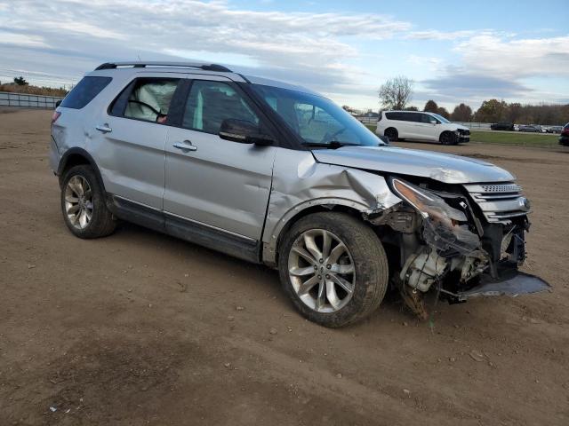 1FM5K8D84DGB13795 - 2013 FORD EXPLORER XLT SILVER photo 4