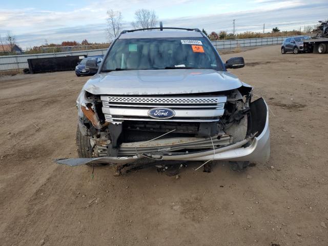 1FM5K8D84DGB13795 - 2013 FORD EXPLORER XLT SILVER photo 5
