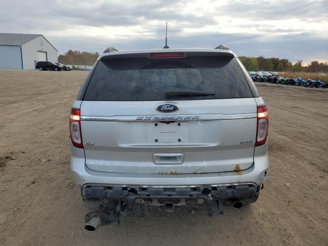 1FM5K8D84DGB13795 - 2013 FORD EXPLORER XLT SILVER photo 6