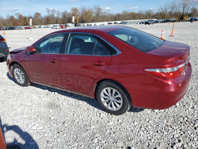 4T1BF1FK7HU728792 - 2017 TOYOTA CAMRY LE RED photo 2