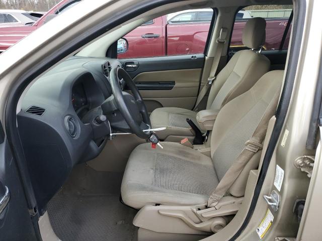 1J4NF4FB0AD512866 - 2010 JEEP COMPASS SPORT Бежевий фото 7