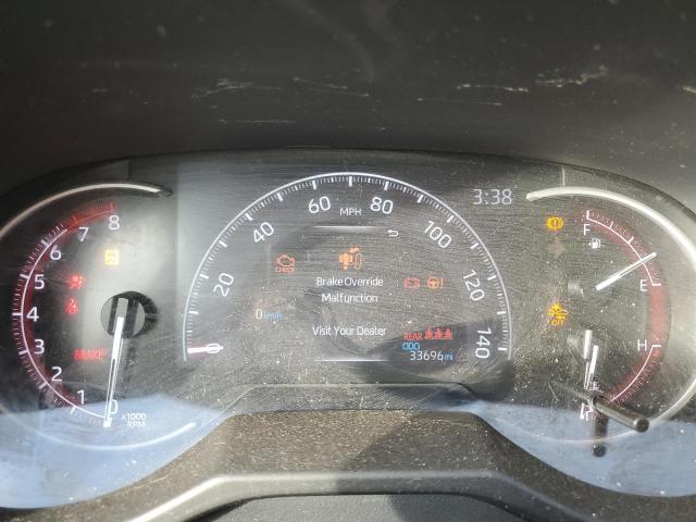 2T3F1RFV8PC338283 - 2023 TOYOTA RAV4 LE ვერცხლისფერი ფოტო 9