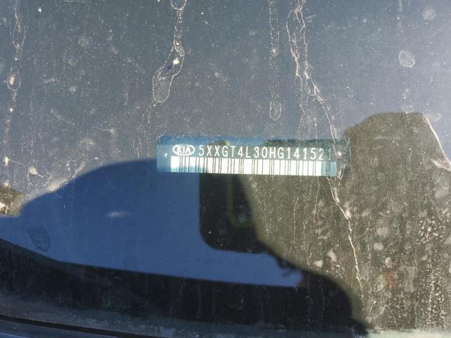 5XXGT4L30HG141521 - 2017 KIA OPTIMA LX BLACK photo 12