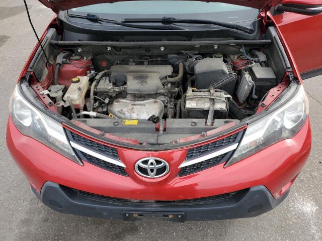 JTMRFREV9DD044687 - 2013 TOYOTA RAV4 XLE RED photo 12