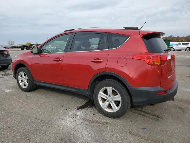 JTMRFREV9DD044687 - 2013 TOYOTA RAV4 XLE RED photo 2
