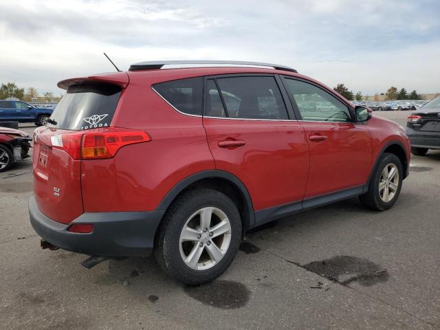 JTMRFREV9DD044687 - 2013 TOYOTA RAV4 XLE RED photo 3