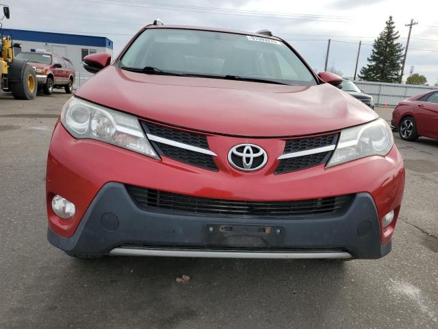 JTMRFREV9DD044687 - 2013 TOYOTA RAV4 XLE RED photo 5