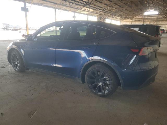 5YJYGDEE3MF125964 - 2021 TESLA MODEL Y 蓝色 照片 2