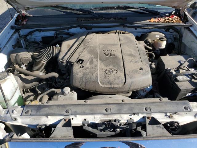 5TFJU4GN2FX085733 - 2015 TOYOTA TACOMA DOUBLE CAB PRERUNNER WHITE photo 11