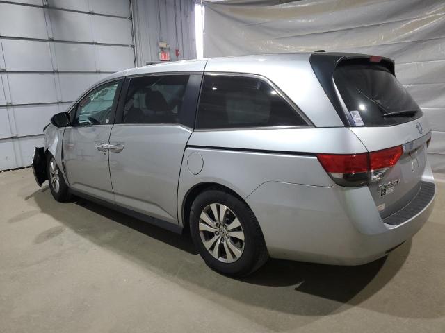 5FNRL5H68FB035657 - 2015 HONDA ODYSSEY EXL SILVER photo 2