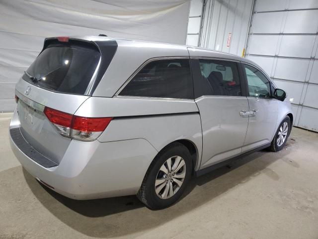 5FNRL5H68FB035657 - 2015 HONDA ODYSSEY EXL SILVER photo 3