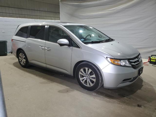 5FNRL5H68FB035657 - 2015 HONDA ODYSSEY EXL SILVER photo 4