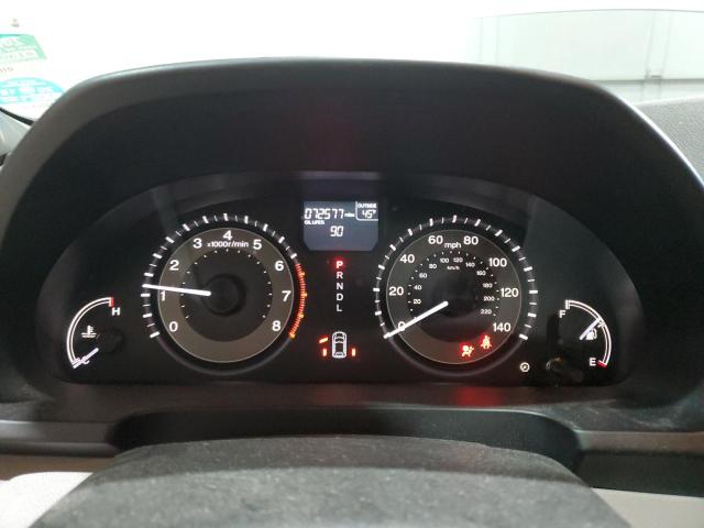 5FNRL5H68FB035657 - 2015 HONDA ODYSSEY EXL SILVER photo 9