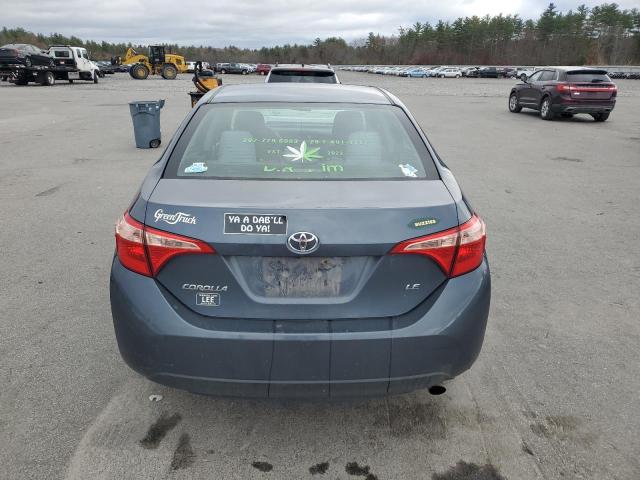 2T1BURHE7JC072760 - 2018 TOYOTA COROLLA L Turquoise photo 6