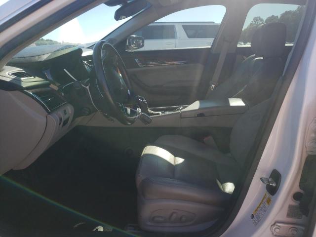 1G6AP5SX2F0143907 - 2015 CADILLAC CTS WHITE photo 7