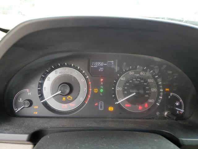 5FNRL5H66EB052231 - 2014 HONDA ODYSSEY EXL BURGUNDY photo 9