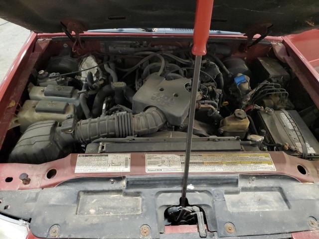 1FMZU77E41UC54967 - 2001 FORD EXPLORER S RED photo 11