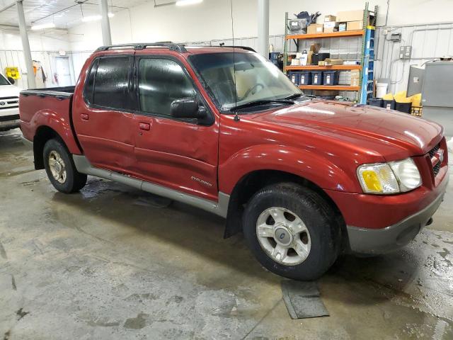 1FMZU77E41UC54967 - 2001 FORD EXPLORER S RED photo 4