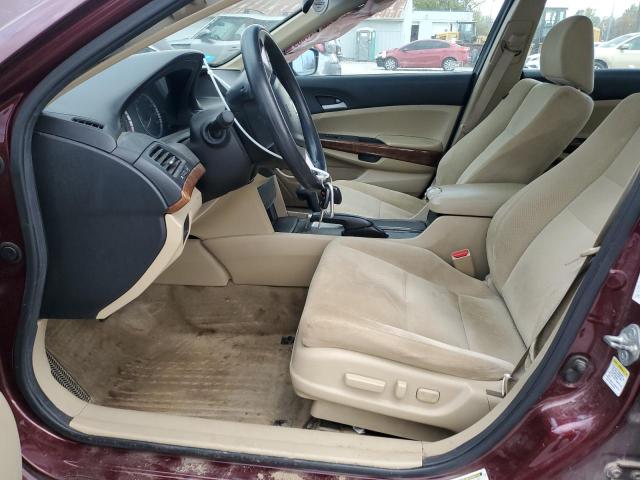 1HGCP2F78CA063209 - 2012 HONDA ACCORD EX BURGUNDY photo 7