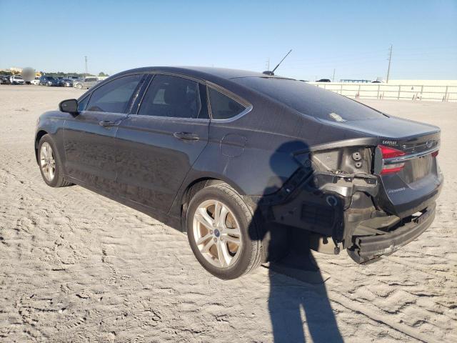 3FA6P0HD7JR174734 - 2018 FORD FUSION SE GRAY photo 2