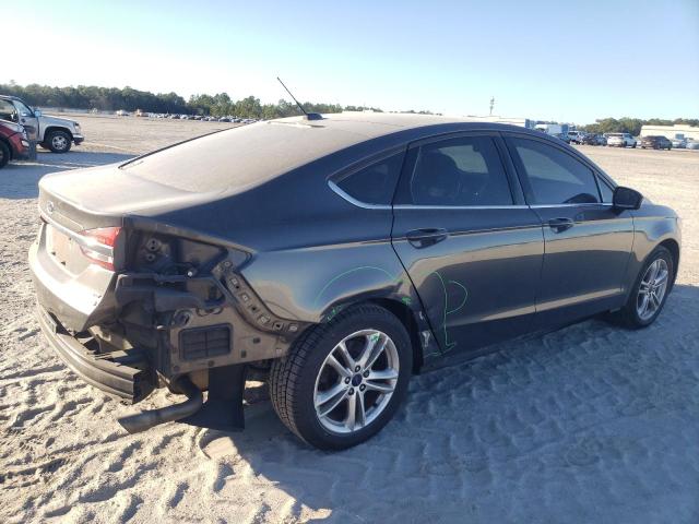 3FA6P0HD7JR174734 - 2018 FORD FUSION SE GRAY photo 3