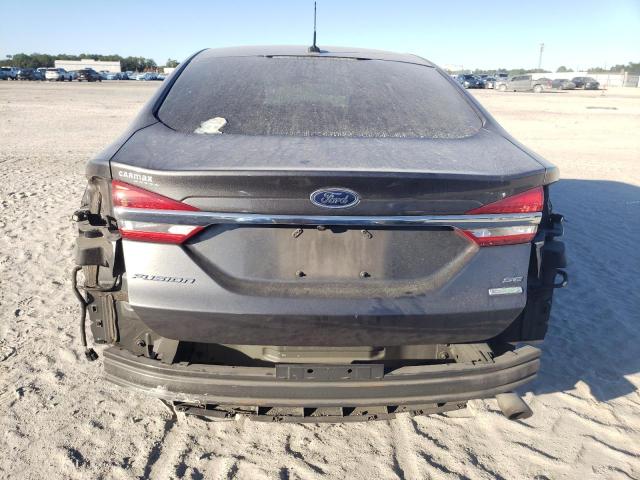 3FA6P0HD7JR174734 - 2018 FORD FUSION SE GRAY photo 6