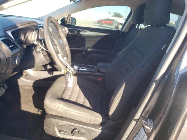 3FA6P0HD7JR174734 - 2018 FORD FUSION SE GRAY photo 7