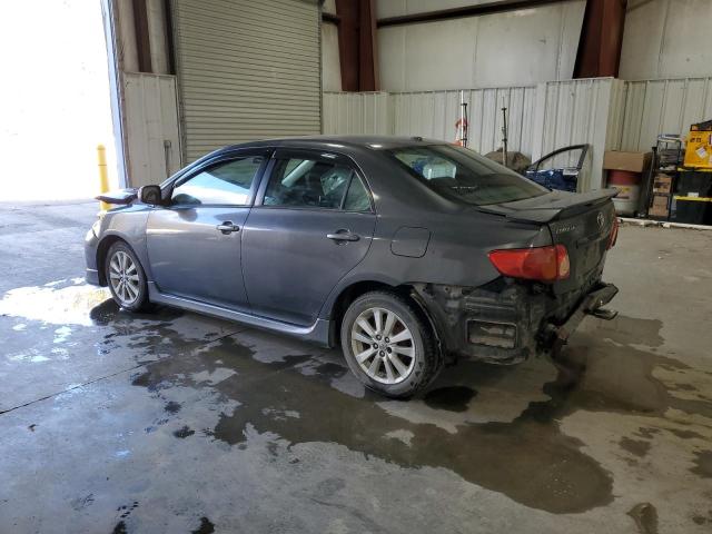1NXBU4EE8AZ384706 - 2010 TOYOTA COROLLA BASE Szary zdjęcie 2