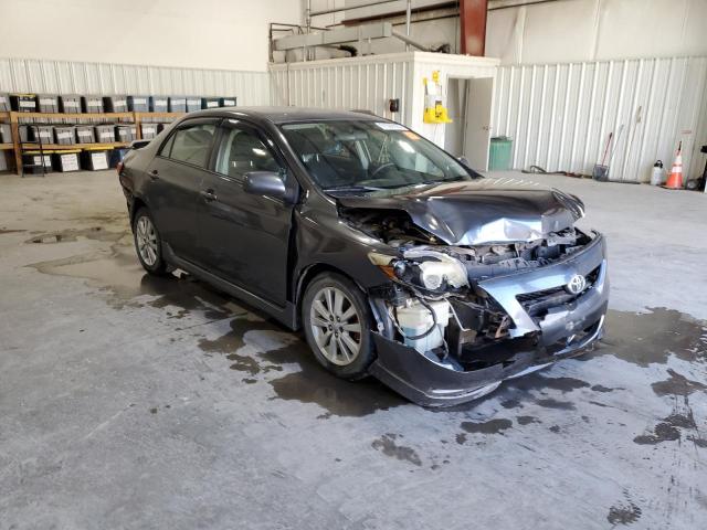 1NXBU4EE8AZ384706 - 2010 TOYOTA COROLLA BASE Szary zdjęcie 4