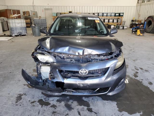 1NXBU4EE8AZ384706 - 2010 TOYOTA COROLLA BASE Szary zdjęcie 5