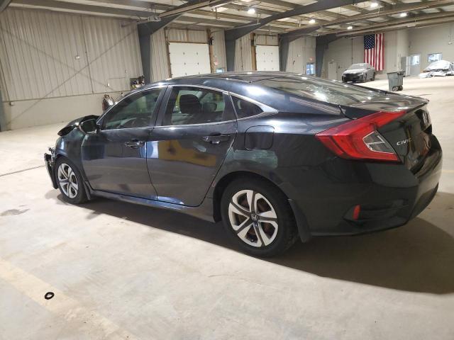 19XFC2F52JE019173 - 2018 HONDA CIVIC LX BLACK photo 2