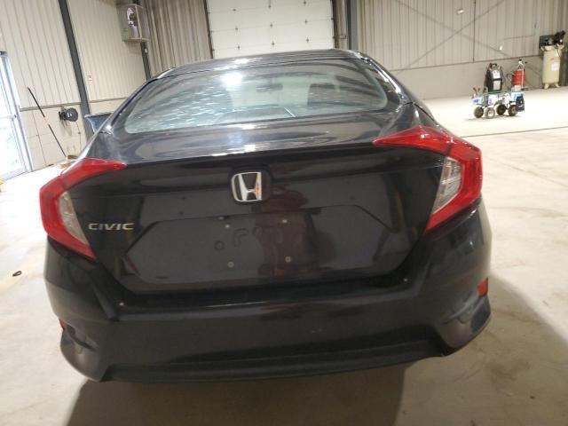 19XFC2F52JE019173 - 2018 HONDA CIVIC LX BLACK photo 6