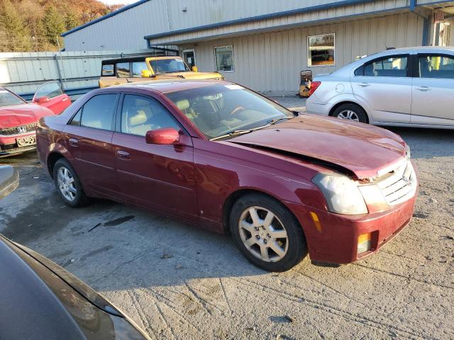 1G6DP577470130695 - 2007 CADILLAC CTS HI FEATURE V6 RED photo 4