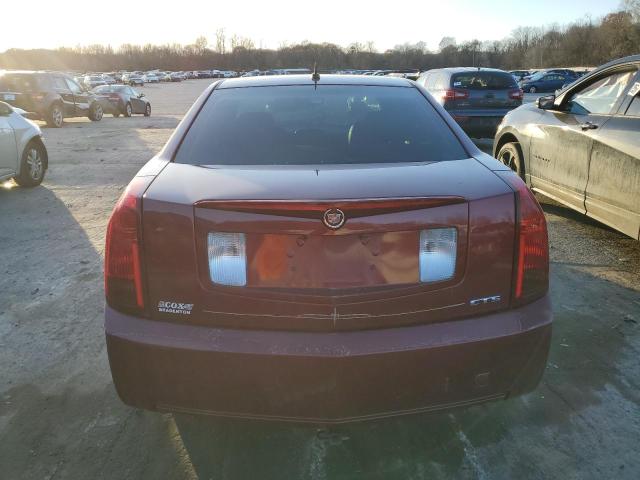 1G6DP577470130695 - 2007 CADILLAC CTS HI FEATURE V6 RED photo 6