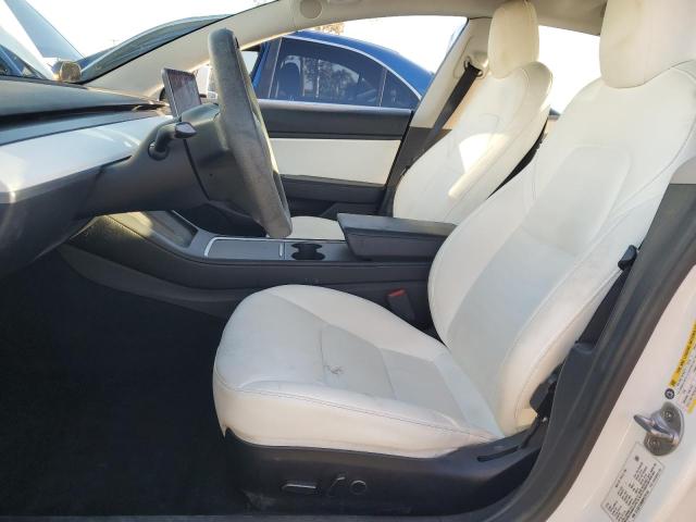 5YJ3E1EB6MF876142 - 2021 TESLA MODEL 3 Blanc photo 7