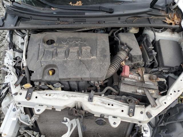 2T1BURHE4GC621162 - 2016 TOYOTA COROLLA L WHITE photo 11