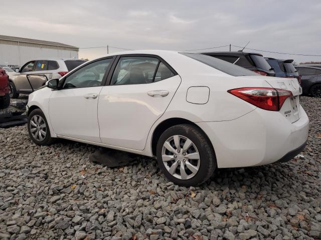 2T1BURHE4GC621162 - 2016 TOYOTA COROLLA L WHITE photo 2