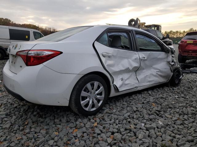2T1BURHE4GC621162 - 2016 TOYOTA COROLLA L WHITE photo 3