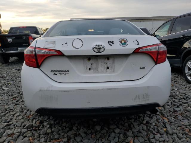 2T1BURHE4GC621162 - 2016 TOYOTA COROLLA L WHITE photo 6